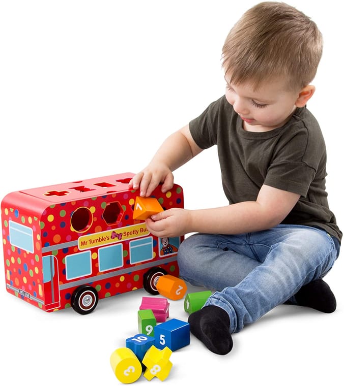 Mr tumble store bus toy