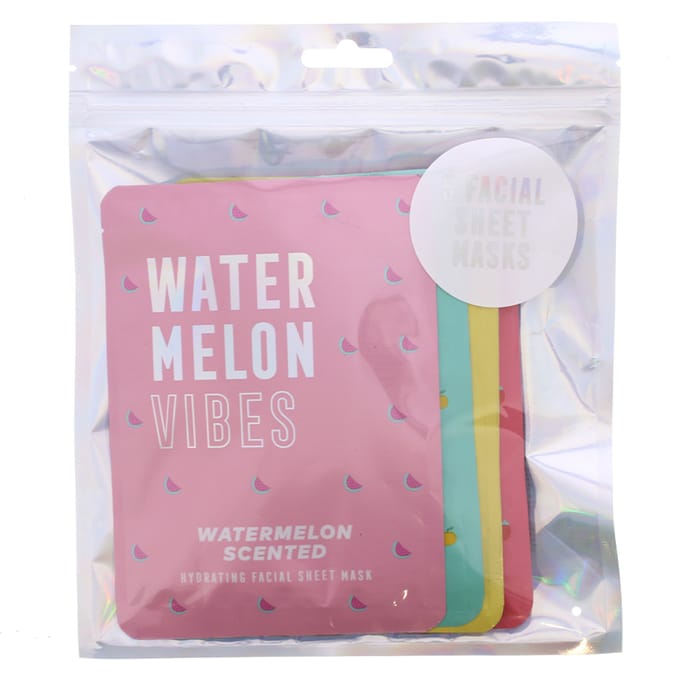 5 Facial Sheet Masks, mask, masks, face, faces, facial, hydrating