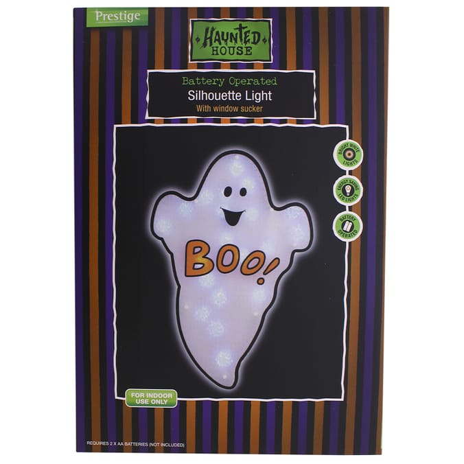 Battery Operated Silhouette Light, halloween, decoration, decor