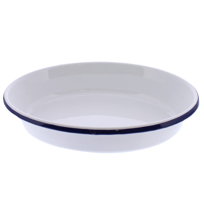 Cookhouse Enamelware Oval Roaster, dish, tray, cooking, chef, home