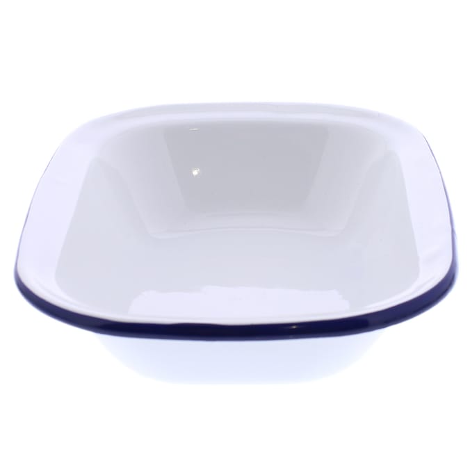 Cookhouse Enamelware Medium Pie Dish, dishes, tray, pudding