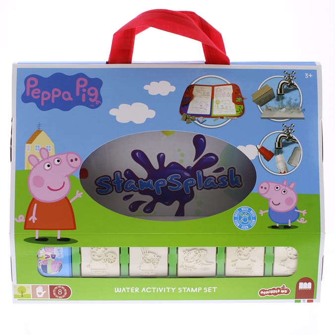 Peppa Pig Water Activity Stamp Set, art, arts, craft, crafts, peppa