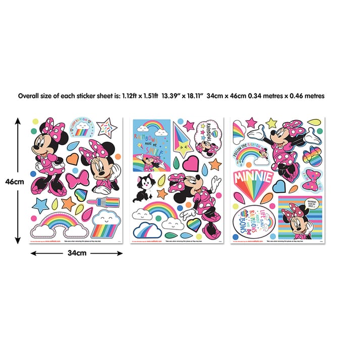 Walltastic Minnie Mouse Wall Stickers