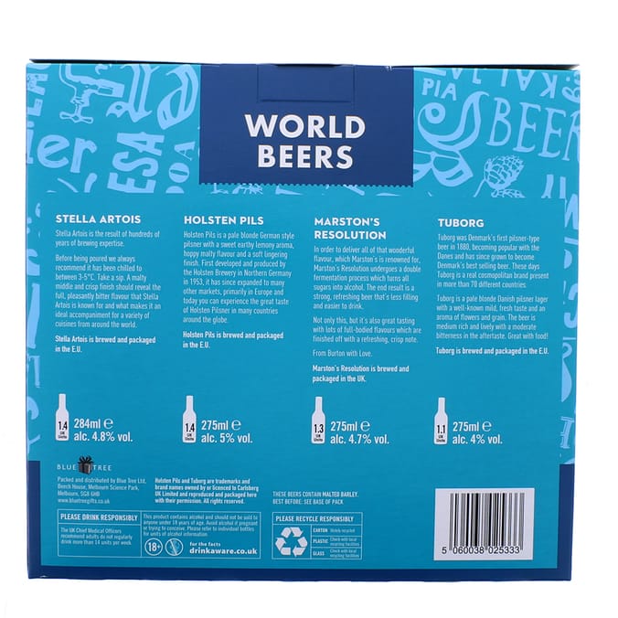 World Beers Selection Pack