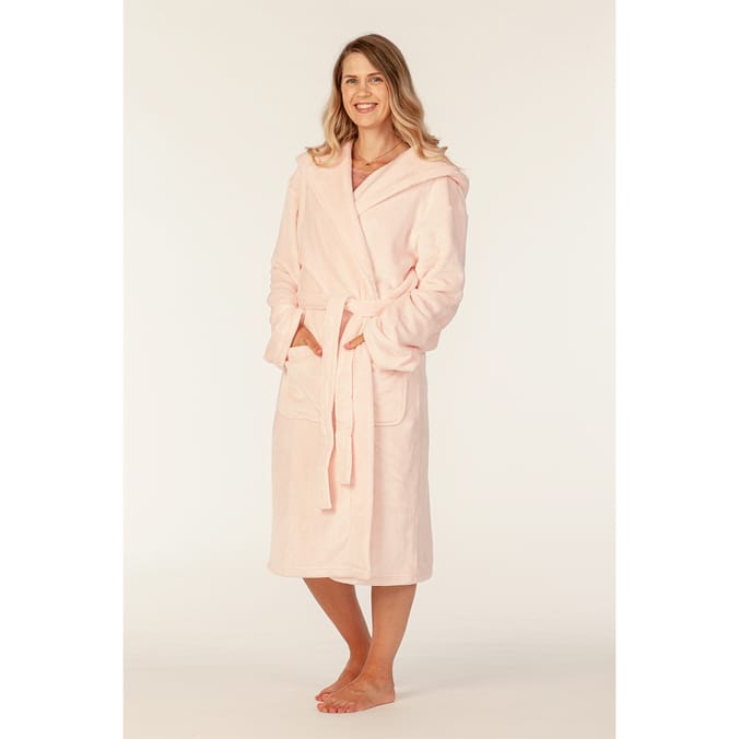 Sleep In Ladies Pink Robe, bathrobe, loungewear, nightwear, sleepwear