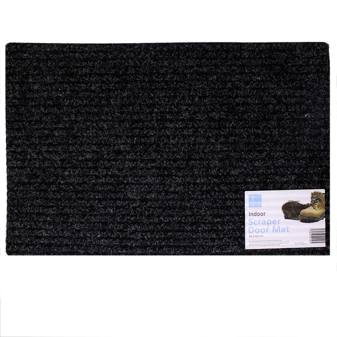 Indoor Scraper Door Mat (Set of 2)