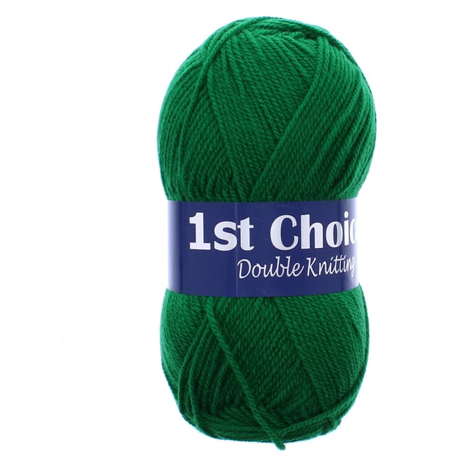 1st Choice Yarn Emerald Green 100g (Pack of 10), wool, knitting, yarn