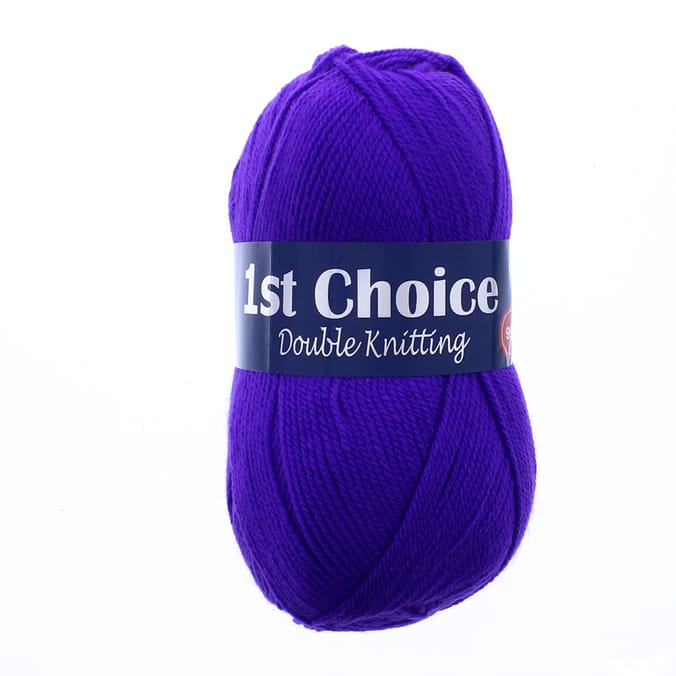 1st Choice Yarn Purple 100g (Pack of 10), wool, knitting, yarn