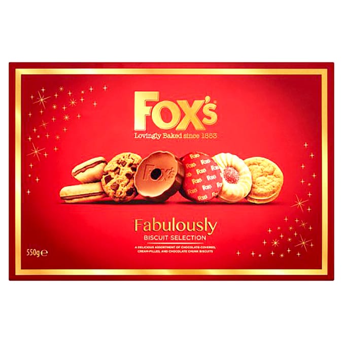 Fox's Fabulously Biscuit Selection 550g, biscuit, jam, cream, butter
