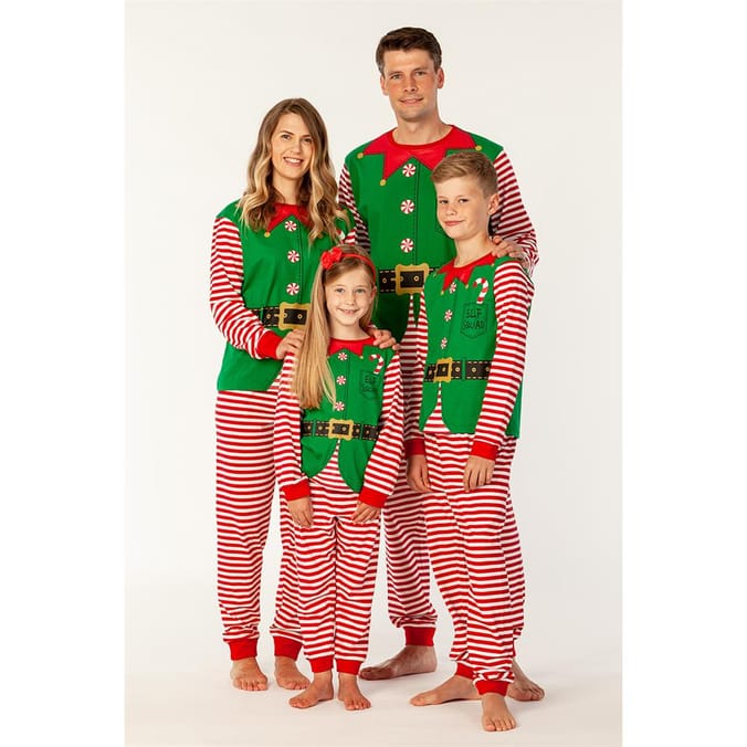 Elf Squad Men s Pyjamas elf pjs pajamas nightwear elfs christmas