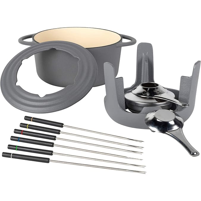 Villeroy & Boch Cast Iron 18cm Fondue Set, fondues chocolate cheese solid and castiron sets gift
