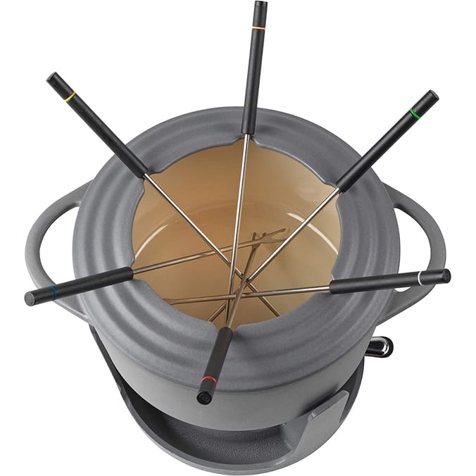 Villeroy & Boch Cast Iron 18cm Fondue Set, fondues chocolate cheese solid and castiron sets gift