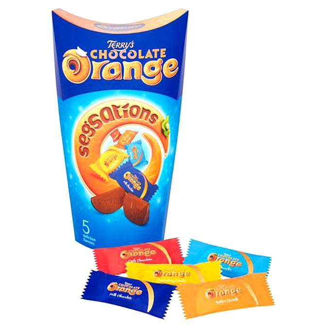 Terry's Chocolate Orange Segsations 300g (Case of 6), chocolate, milk