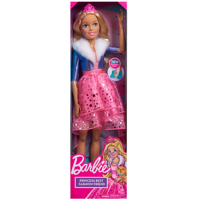 Big size best sale barbie doll