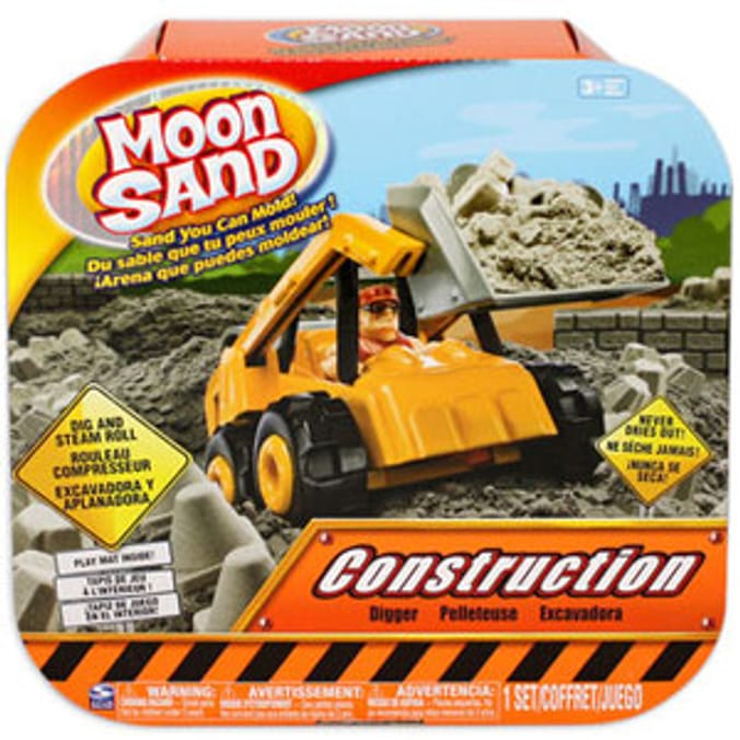 Moon sand construction store set