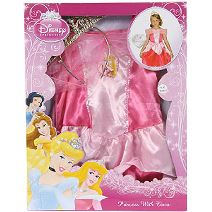 Disney Princess - Dress & Tiara - Sleeping Beauty 5-6 Years