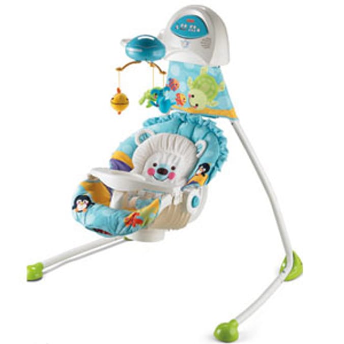 Fisher price swing outlet with mobile