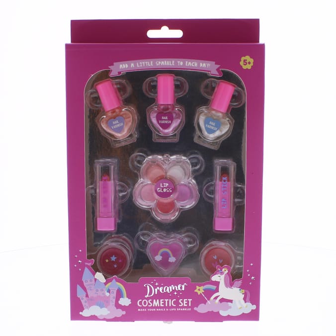 Dreamer Cosmetic Set, lip, balm, balms, lipstick, nail varnish