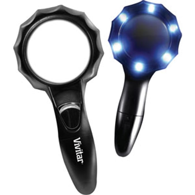 Vivitar LED Magnifying Glass Set 2 Pack