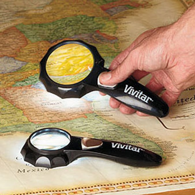 Vivitar LED Magnifying Glass Set 2 Pack