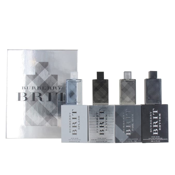 Burberry Brit Mini Collection Gift Set For Him fragrances men s