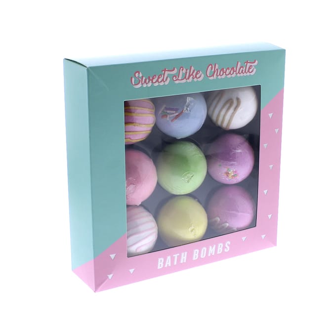 Devine Delights Bath Bombs 9 Pack Home Bargains