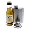 Whisky 5cl (40% vol.) & Hip Flask Gift Set