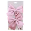 Noel Velvet Pink Bows 2 Pack