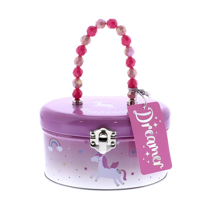 Dreamer Unicorn Tin & Marshmallows, gifts, gift, confectionary, Home Bargains