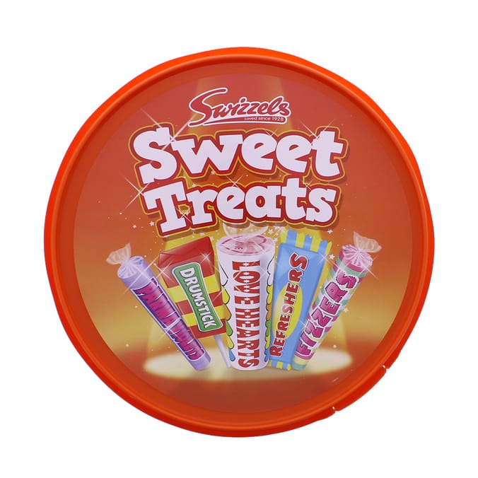 Swizzels Sweets Treats Tub 650g Sweet Confectionary Tin Favourite Xmas Share Christmas 