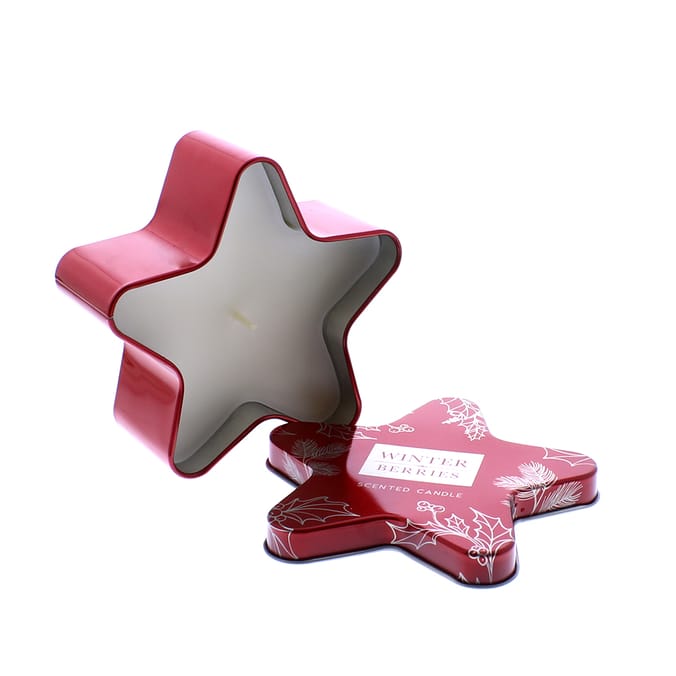 Winter Berries Scented Candle, candle, christmas, decoration, candles