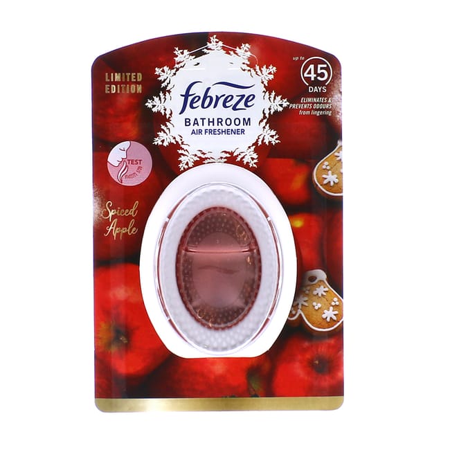 Febreze Bathroom Freshener - Spiced Apple (Case of 8)