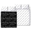 Friends Double Black & White Reversible Duvet Set 