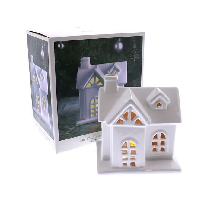 Jeff Banks Ports Of Call: Light Up Ceramic House