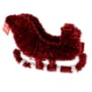 Noel Santa's Sleigh Tinsel Decoration