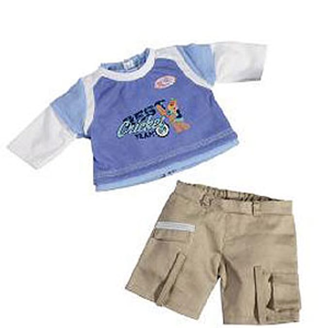 Baby Born Boys Basic Clothes Set