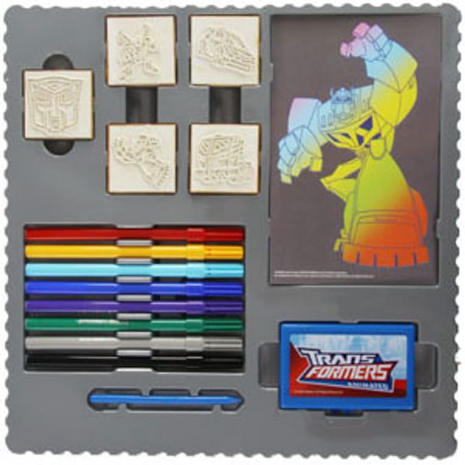 Transformers Magic Stamp Set Home Bargains