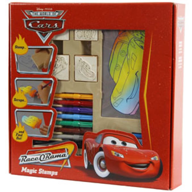 Disney Cars Magic Stamp Set Home Bargains