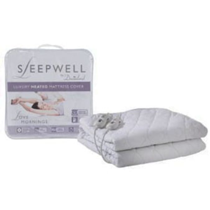 Sleepwell Luxury Heated Mattress Cover - Double