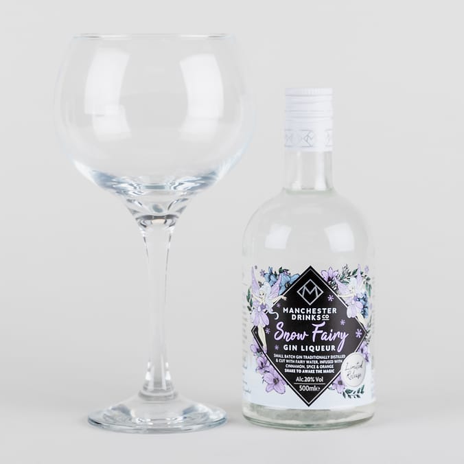 Manchester Drinks Co. Snow Fairy Gin Liqueur Alc.20 Vol with Copa de