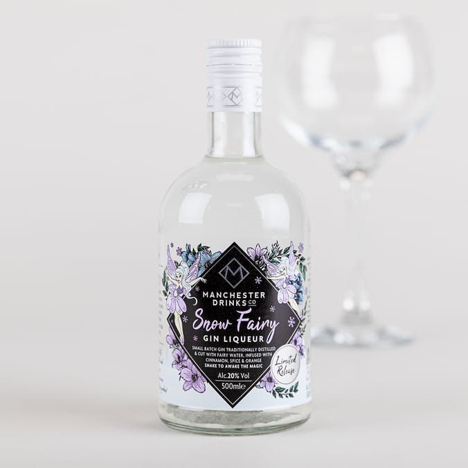 Manchester Drinks Co. Snow Fairy Gin Liqueur Alc.20 Vol with Copa de