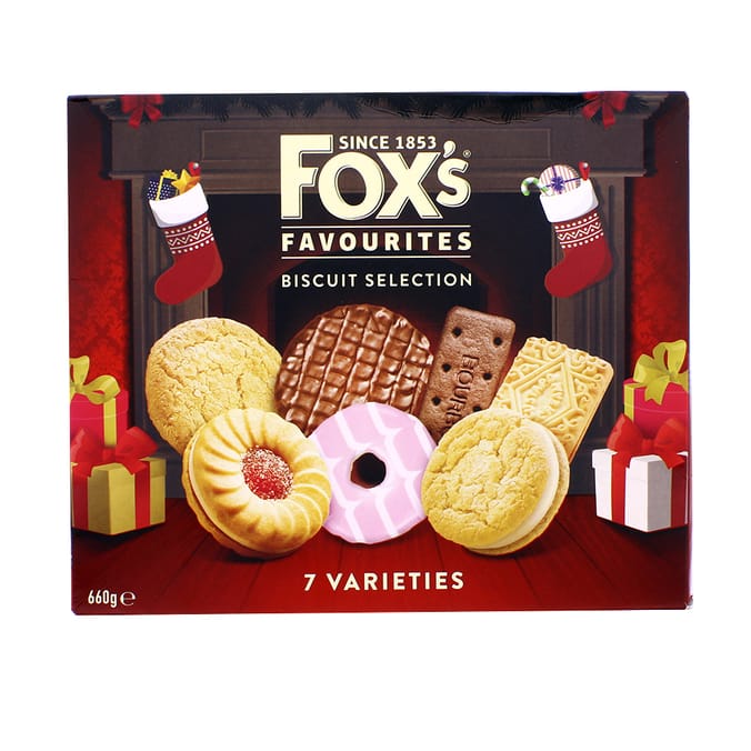 Fox's Favourites Biscuit Selection, variety, christmas, confectionary
