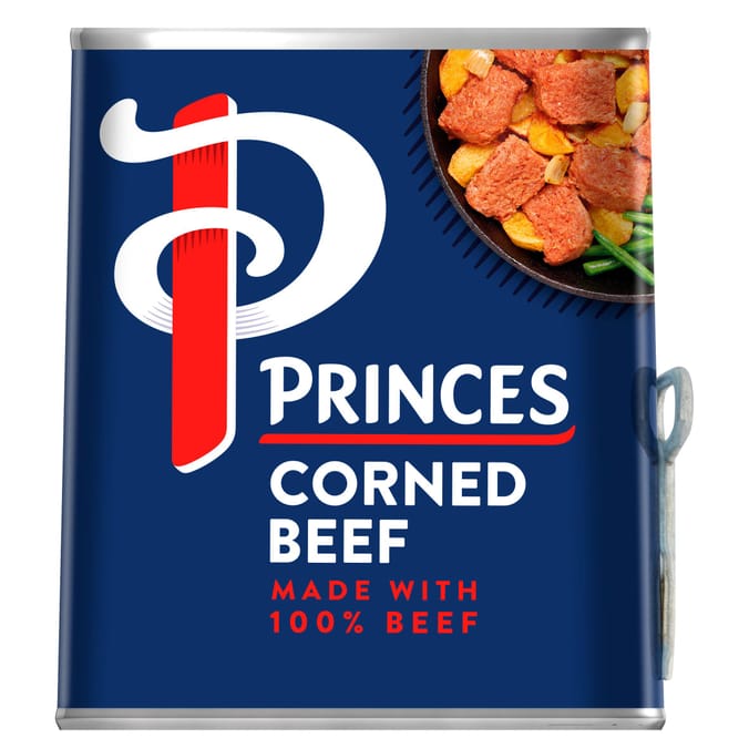 Princes Corned Beef 340g, Tinned, tin, Home Bargains