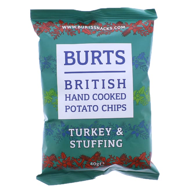 Burts Potato Chips Turkey & Stuffing (case of 20), pigs, pig, blankets