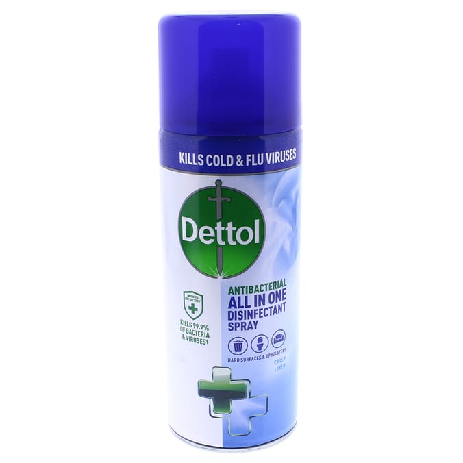 Dettol Spray Crisp Linen (Case of 6), clean, cleaner, cleaner, anti