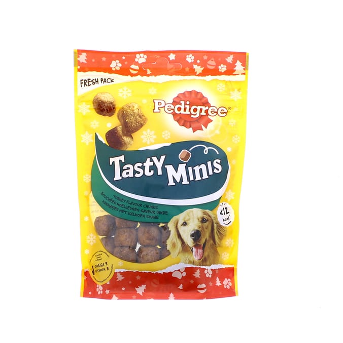 Pedigree Tasty Minis (Case of 8), turkey, pet food, dog treat Home