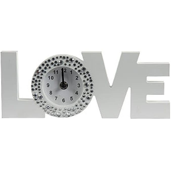 Eternal Love Clock Home Bargains
