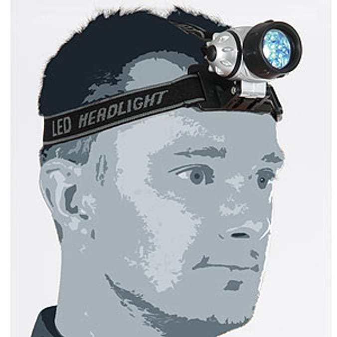 12 LED Headlight, torches, torchs Home Bargains
