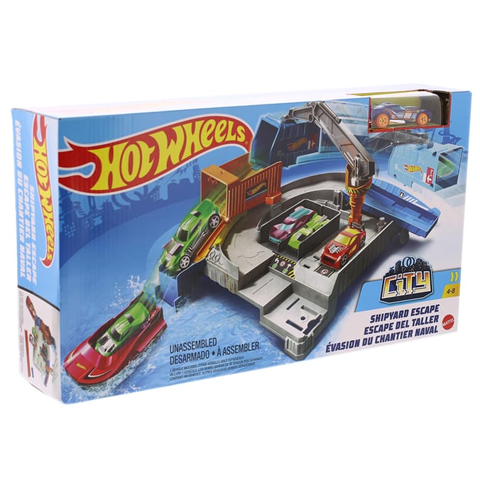 Hot Wheels Shipyard Escape, cars, tracks, race, wheels, hot wheels ...