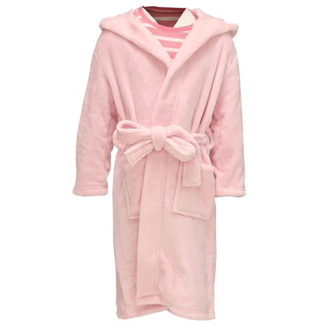 PJ Collections Childrens Robe - Pink